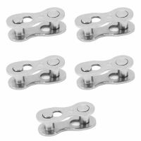 5pairs Bike Chain Link 8 9 10 11 12 speed Missing Link Steel Quick Release Link Easy Installation Bike Chain Quick Links