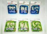 Munchkin : MNK14902 อุปกรณ์ทำอาหาร (คละสี) Silly Sandwich Cutters