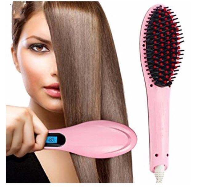 Hair brush straightener outlet lazada