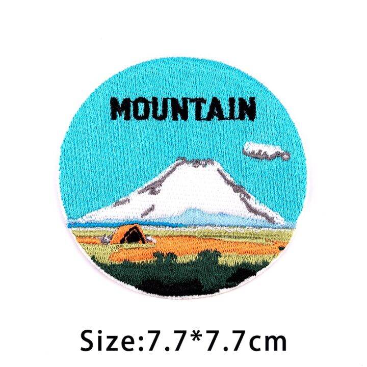 outdoor-embroidered-adventure-patches-on-clothes-for-clothing-thermoadhesive-patches-diy-sewing-round-travel-badges-on-backpack