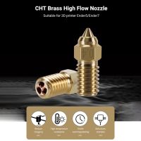 Good Thermal Conductivity Brass Nozzle for 7/5 CHT Printer Strong Flow