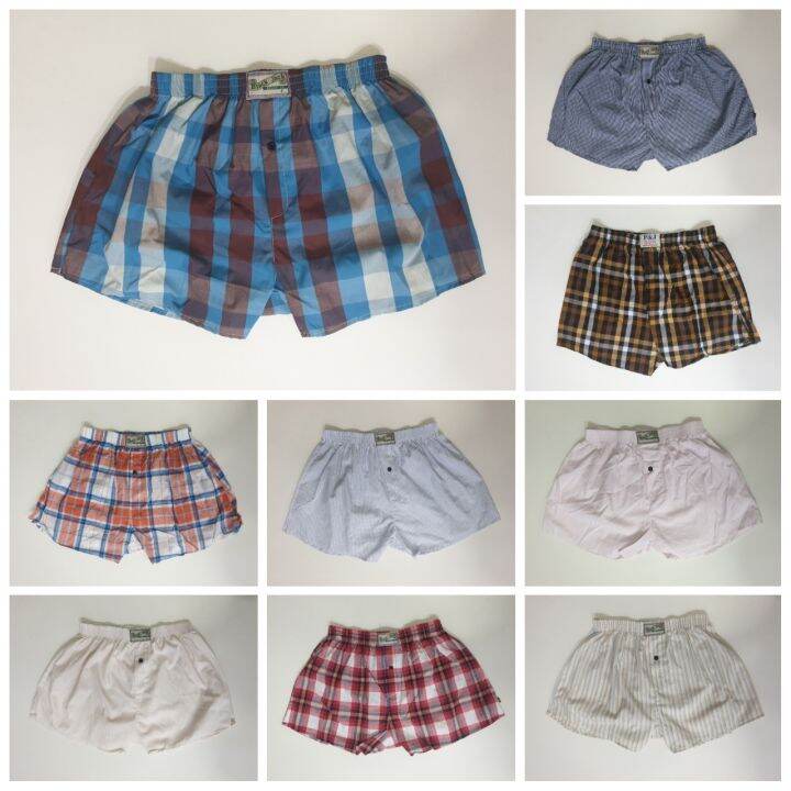 แพคละ-3-ตัว-boxer-ทรงเกาหลี-xl-ผ้าเชิ้ต-บ๊อกเซอร์-คละลาย-สำหรับคนอ้วน-เกรดพรีเมี่ยม