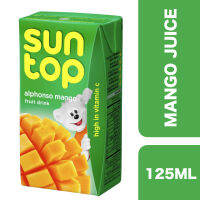 Suntop Mango Juice Drink 125ml ++ ซันท็อปน้ำมะม่วง 125มล.