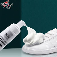 QiaoYiLuo อุปกรณ์ทำความสะอาดรองเท้าสีขาวขนาดเล็ก อุปกรณ์ทำความสะอาดรองเท้ากีฬากำจัดคราบสีเหลืองรองเท้าไม่ต้องซักโฟมทำความสะอาดแบบแห้ง
