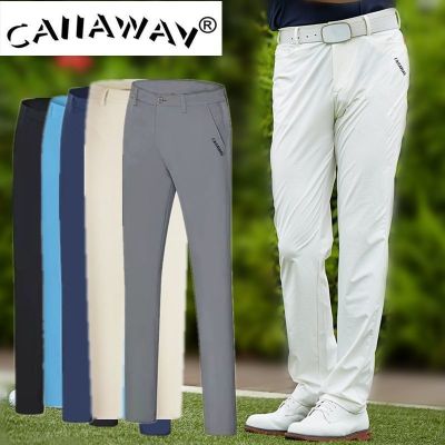 CAIIAWAV golf pants trousers summer mens quick-drying sports GOLF ball clothing elastic micro-slim golf