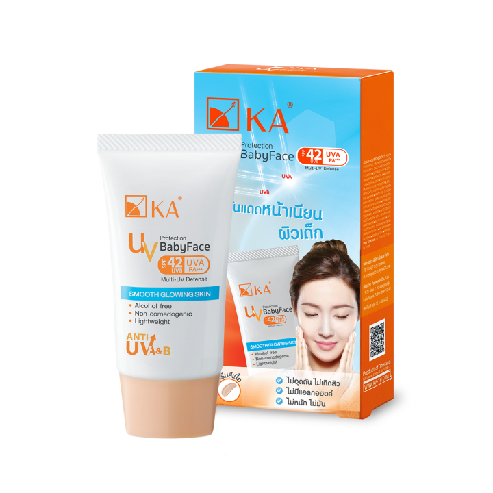 ka-uv-protection-baby-face-pa-30กรัม-ครีมกันแดดหน้าเนียน-ผิวเด็ก