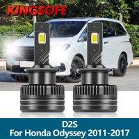 2Pcs D2S Led Headligh 40000LM 6000K White CSP Chip 110W 1:1 Xenon Car Light Hight Low Beam Bulbs For Honda Odyssey 2011-2017