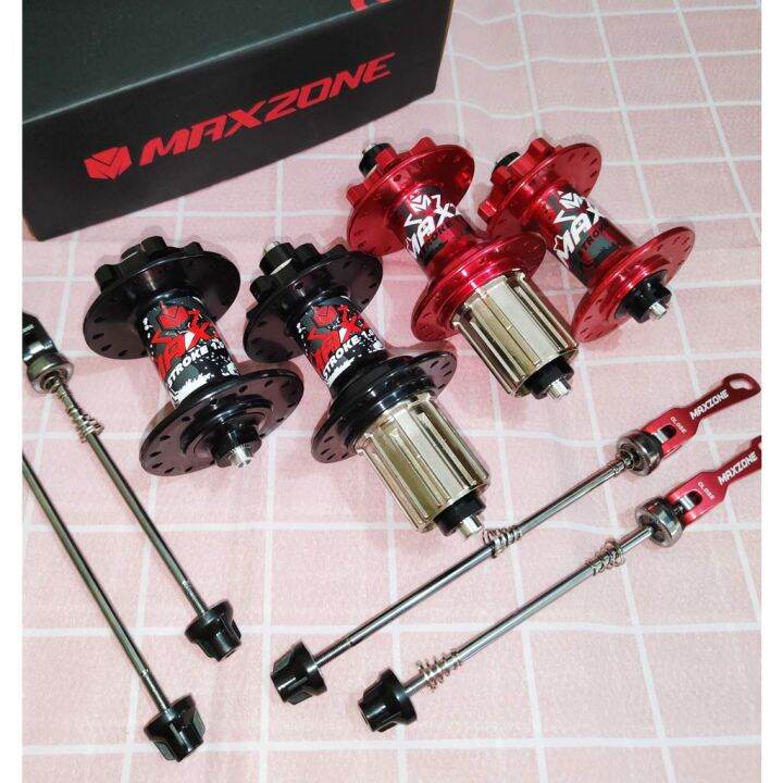 MAXZONE Stroke Bike Hub 3 Pawls 3 Teeth MTB Bicycle Tunog Mayaman Hubs