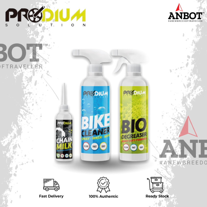 Prodium Bicycle Care Chain milk / lube, Bio Degreaser , Bike Cleaner
