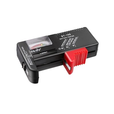 【CW】 LCD Battery Tester Universal Capacity Black Hard Plastic Checkers Power Indicator Measurement Meter Tools Household