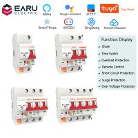 Zigbee 1P 2P 3P 4P 10A-125A ตัวจับเวลาเบรกเกอร์ไร้สายสมาร์ทแอป Vioce สวิตช์ควบคุมระยะไกล Amazon Alexa Google Home