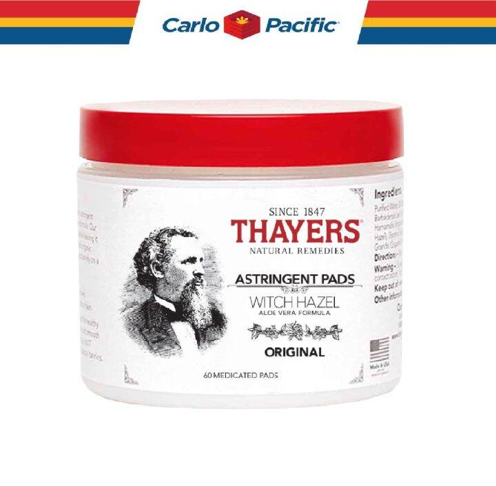 Thayers Astringent Pads Original 60 CT Lazada PH