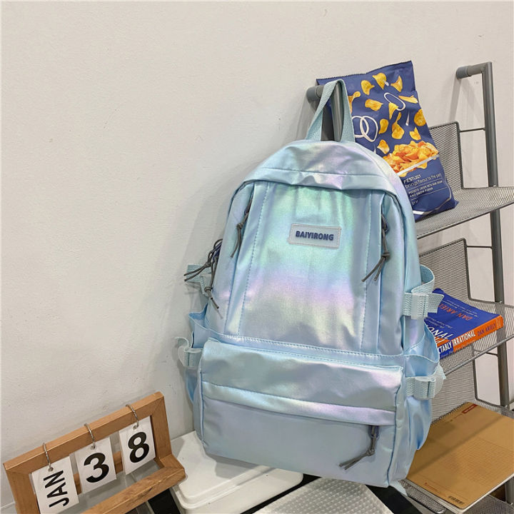dcimor-new-waterproof-coated-oxford-backpack-women-colorful-multi-pocket-book-bag-college-girls-lovely-schoolbag-fashion-bagpack