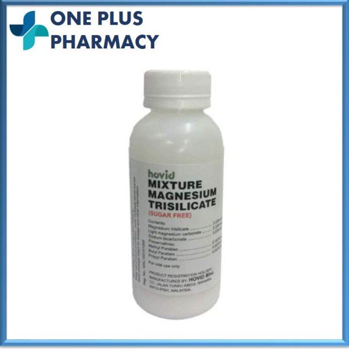 [EXP 01/2025] Hovid Mixture Magnesium Trisilicate 120ml Sugar Free Lazada