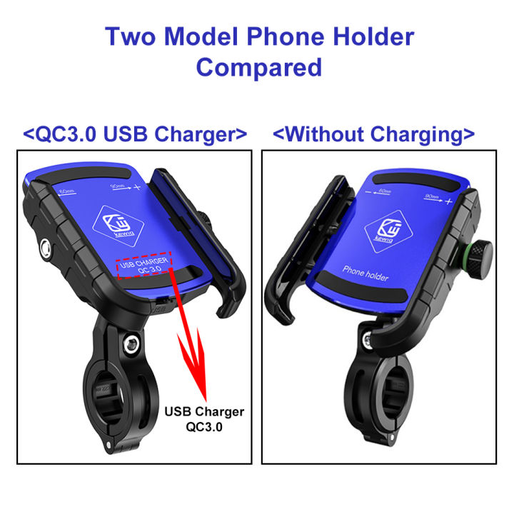 moto-ที่วางศัพท์มือถือสำหรับรถจักรยานยนต์จักรยานศัพท์มือถือเมายืนยึดกับ-qc3-0-usb-ชาร์จด่วนหรือไม่มีการชาร์จ