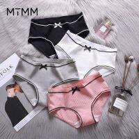 【MTMM】 MTM042 ชุดชั้นในสตรีญี่ปุ่นผู้หญิงสไตล์เกาหลีเกลียวกลางเอวเซ็กซี่น่ารักกางเกงขนาดบวก