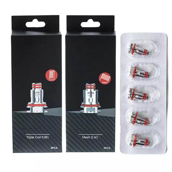 Rpm40 Coil 0.4ohm Mesh Coils Triple 0.6ohm 0.8ohm Mtl Sc 1.2ohm Quartz