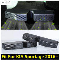 ที่นั่งภายใต้ชั้นเครื่องปรับอากาศ AC Vent Outlet ปลั๊กฝุ่นสำหรับ KIA Sportage 2016 -2020อุปกรณ์เสริมภายใน Refit Kit