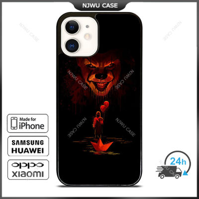 It Chapter Two Pennywise Clown Phone Case for iPhone 14 Pro Max / iPhone 13 Pro Max / iPhone 12 Pro Max / XS Max / Samsung Galaxy Note 10 Plus / S22 Ultra / S21 Plus Anti-fall Protective Case Cover
