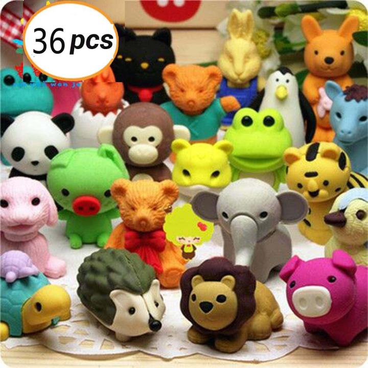  18 Pieces Small Stuffed Animals Mini Jungle Animal Plush Toys  Stuffed Animals Set in 4.8 Inch Cute Small Plush for Animal Themed Parties  Teacher Student Award (Stylish Style) : Toys & Games