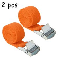 【YD】 2Pcs/set 1mx25mm Car Luggage Lashing Zinc Alloy Tension Rope Tie Down Ratchet