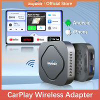 Heylinkit Wireless CarPlay TV Live Android Auto Adapter ทีวีออนไลน์ Car Play Dongle Youtube Netflix สำหรับ Mazda Audi VW Mercedes Honda Skoda Chery Ford Haval ฯลฯ