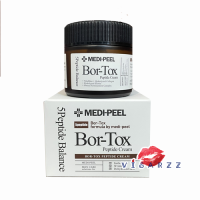 Medi-Peel Bor-Tox Peptide Cream 50g เมดิพีล ครีมบำรุงผิวเพื่อความกระชับยืดหยุ่นของผิวและต่อต้านริ้วรอยแห่งวัย อุดมด้วยเปปไทด์ 5 ชนิด พร้อมกับสารบำรุงเพื่อผิวแข็งแรง ชุ่มชื้น เรียบเนียน ดูอ่อนเยาว์