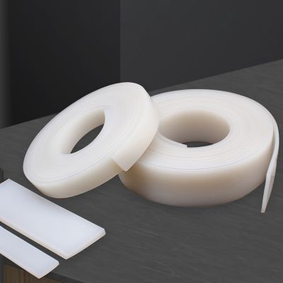 1/2/3/5/10M White Silicone Rubber Seal Strip Width 10/15/20/30mm Thick 2/3/5mm Anti Slip Damper Sealing Gasket Heat Resistant