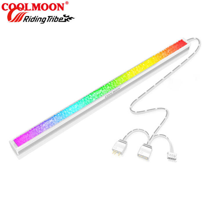 COOLMOON ARGB LED Strip Light With 5V 3Pin Small 4Pin Header Changing ...