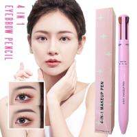 4 In1 Makeup Pen Touch Up Eyebrow Eyeline Waterproof Easy Tool Sweatproof Long Makeup Pencil Color Cosmetic Lasting Drawing O4G4