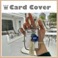 【hot sale】 ♣ B11 ✿Coububu✿ Japanese Ins Cute Cartoon id card card cover Access Card ID Bank Card Holder Office ID With Key Chain Photocard Protector