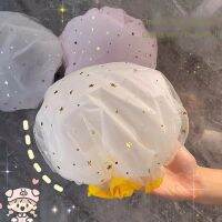 ∈▥ 【RB】Double Thickening Shower Cap Shower Starry Sky Shower Caps Suitable for Bathing In The Bathroom Waterproof and Oil-p