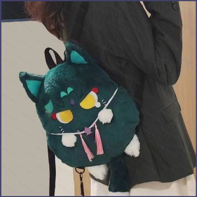 กระเป๋าเครื่องสําอาง กระเป๋าเป้สะพายหลัง รูปตุ๊กตาแมว Xiao สําหรับเด็ก