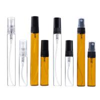 ✜▬ 5pcs 2ML 2.5ML 3ML 5ML 10ML Clear Spray Bottle Refillable Perfume Atomizer Small Fine Mist Empty Glass Liquid Cosmetic Container