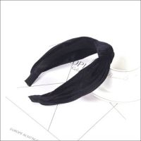 【CW】 Fabric Band Hairband Headband Twist Bow Knot Headwrap Headwear Pink Gray