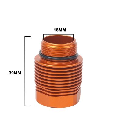 Motorcycle Rear Brake Fluid Reservoir Extender Oil Cap For Husqvarna TC FC 125 150 250 350 450 2018 - 2023 TC125 FC Accessories