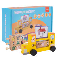 ABC การเรียนรู้สำหรับเด็กวัยหัดเดินอ่านบล็อก ABC การเรียนรู้ก่อนวัยเรียนของเล่นหมุนอ่านบล็อกของเล่นตัวอักษรการเรียนรู้สระสั้น