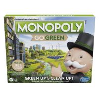 HASBRO ORIGINAL MONOPOLY GO GREEN EDITION BOARD GAME  เกมส์เศรษฐี  โมโนโพลี่