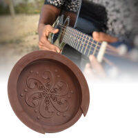 ฝาครอบกันเสียงมี Soundhole Gitar ยืดหยุ่นกันฝุ่นเพื่อการป้องกัน