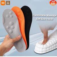 Xiaomi Youpin Soft Sports Insoles for Men Women Pads Shock Absorption Massage Footcare Insoles for Shoes Shoe Insole Templates Shoes Accessories