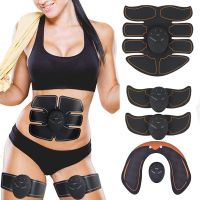 Unisex ABS Muscle Trainer Fitness Abdominal Sport Press Stimulator Gym Gear EMS Hip Abdominal Stimulator Fitness Body Slimming Protective Gear