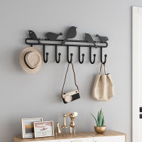 Self Adhesive Hooks Cat Bird Squirrel Pattern Storage Holder for Bathroom Kitchen Hanger Iron Wall Hanging Door Coat Racks