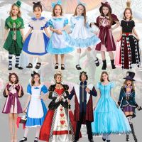 Halloween childrens costume cos Wizard of Oz clothes Alice in Wonderland dress adult maid