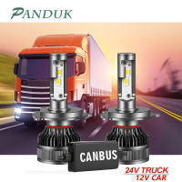 PANDUK 110W 30000LM H7 LED Canbus Bulbs H4 LED Headlight H11 HB4 9006 HB3 9005 Auto Moto CSP 12V 24V 3570 CHIP 24v For Truck