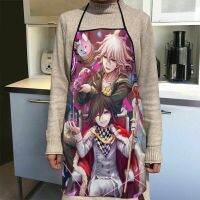 ผ้ากันเปื้อน Danganronpa หน้าแรกร้านกาแฟทำความสะอาดผ้ากันเปื้อน Anti Dirty Kitchen อุปกรณ์เสริมสำหรับผู้ชายผู้หญิง 50x75cm, 68x95cm ของขวัญตลก