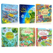 English 3D Usborne Look Inside our World Picture Book Kids Child Reading