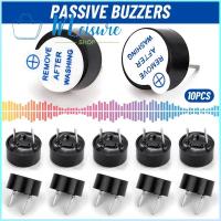 10pcs9 * 4.2mmMINI Magnetic Passive Buzzer สัญญาณเตือนภัยต่อเนื่องยาวสำหรับเครื่องพิมพ์คอมพิวเตอร์ Piezo Buzzer