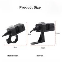 9-24V Motorcycle Accessories USB Charge For HONDA 300 CB 650R HORNET CB600F SHADOW VT1100 CRF 450 MSX125 CB 900 HORNET