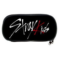 Stray Kids Pencil Case Bag Cartoon Cosplay Pen Bag Large Capacity Students Cartoon Pencil Boys Girls School Supplies News