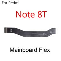 แผงวงจรหลัก Flex สำหรับ Xiaomi Redmi 9 8 10X Note 8 9S Pro ตัวเชื่อมต่อเมนบอร์ดบอร์ด USB จอแสดงผล LCD สายเคเบิลงอได้ซ่อมชิ้นส่วนอะไหล่ LPX3765